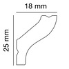 Polystyrene Profile PS 2500, Anwendungsbild 1
